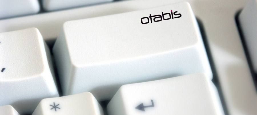 Tastatur mit Otabis-Taste – Startbild von otabis.ch